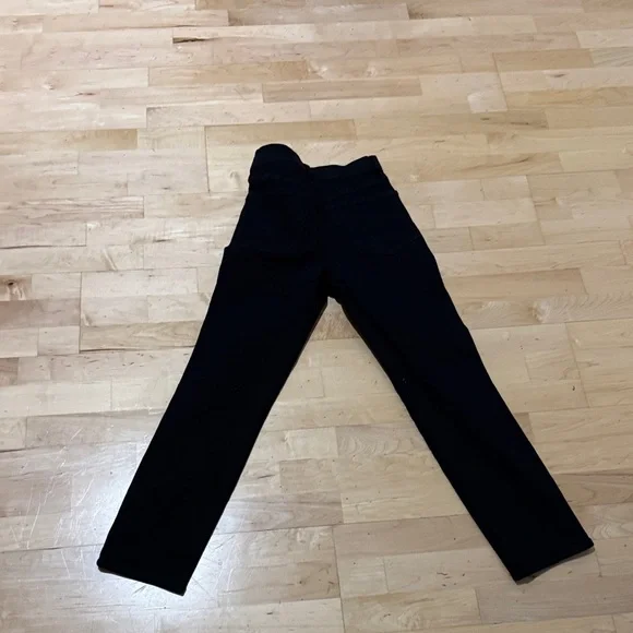 Madewell Women's Straight Leg Black Jeans - Picture 7 of 9